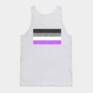 Shimmer Asexual Pride Flag Tank Top